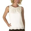 Merona&reg; Collection Scalloped Tank - Cream
