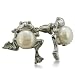 Frog Shaped Freshwater Pearl Earrings Frog Shaped Freshwater Pearl Earrings
