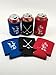 White Cloth Ice Hockey Tape - 3 Rolls and 1 Koozie