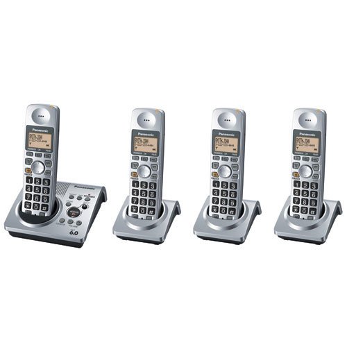 Buy Panasonic KX-TG1034S Dect 6.0 Expandable Digital Cordless Phone System with 4 Handsets online at Discounted New and Used prices. Delivered to your door with Off-The-Bookshelf.