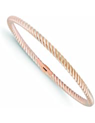 Leslies 14k Two-Tone Slip-On Bangle