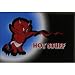Hot Stuff Shooting Fire Magnet