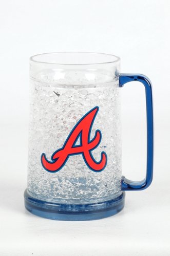Atlanta Braves 16oz Crystal Freezer Mug