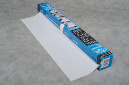 Magic Whiteboard - 65 Feet of Whiteboard on a Roll - 25 Dry Erase Sheets