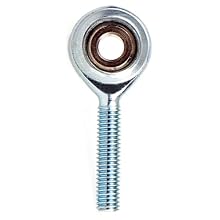 RBC Heim Bearings M7CR 0.4375" Bore, .4375-20 Threads Male Rod End Bearing, 2 Piece Metal-To-Metal