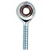 RBC Heim Bearings M3CR 0.1900" Bore, .1900-32 Threads Male Rod End Bearing, 2 Piece Metal-To-Metal