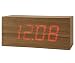 Electronics : Discovery Exclusive Wood Block Clock