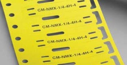 Wire Identification Tie-On Cable Marker Lt-Weight Mil Grade (10 pieces)