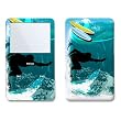 Hit The Waves Design iPod classic 80GB/ 120GB Protector Skin Decal Sticker