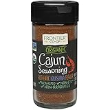 Frontier Cajun Seasoning Certified Organic, 2.08-Ounce Bottle