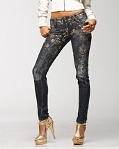 Baroque Printed Skinny Jean