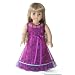 Purple Valentine Glamour Party Dress ~ Fits 18" American Girl Dolls