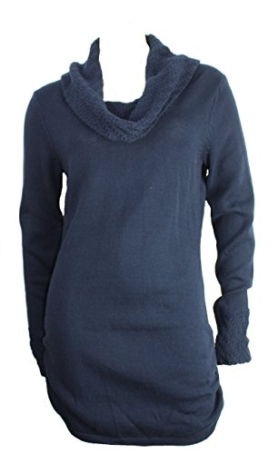 Calvin Klein Women's Long Waisted Cowlneck Sweater
