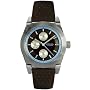 Fossil Women's Boyfriend Multi-Function Brown Leather Strap Watch #BQ9356