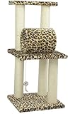 BestPet New Premium Cat Tree Condo Furniture Scratch Post Pet House, 34-Inch