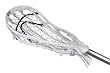 STX Racy Women's Complete Lacrosse Stick With AL6000 Shaft and Channel V Stringing