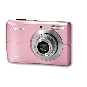 Olympus FE-26 Digital Compact Camera - Flamingo Pink (12MP, 3x Digital Zoom) 2.7 inch LCD