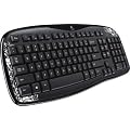 Logitech K250 Wireless Keyboard - Dark Fleur