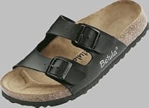 Betula Slipper ''Boogie'' aus Birko-Flor in black mit normalem Fussbett