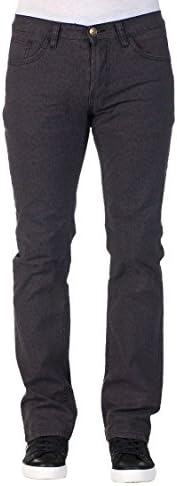 Decibel Cheetah Camo Printed Denim Pant Grey 36X32