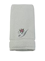 Bottega Tessile Toalla De Manos Monogram (Gris Claro Y)