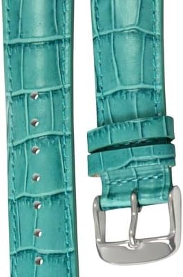 Dexclusive Croco Pattern Strap for Philip Stein Large Case 20mm - Ocean