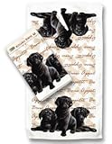 Black Labrador Retriever - Kitchen Towels