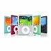 Mp3 Ultra Mini Nano Pod Player with 1.8" Tft Lcd Color Screen, Color: Silver