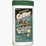 Cutter Backwoods 23% DEET Mosquito Wipes 20 Count