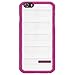 Body Glove Rise Case for iPhone 6 4.7-Inch - Retail Packaging - Raspberry/White