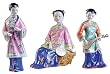 Good Best Mother's Day Gift Her Mom Wife Girl 2010 - 10" Ming Fine Porcelain Curio Figurines - 3 Designs