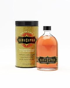 Kama Sutra Oil of Love, Strawberries & Champagne, 3.4 Fluid Ounces