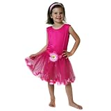 Girls Hot Pink Petal Tutu and Leotard - Size M