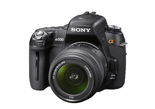 Sony Alpha DSLRA500L 12.3MP Digital SLR Camera 
