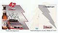 Kyle Petty Signed 7x7 Coors Light Racing Advertising Tent Card SL Authentic
