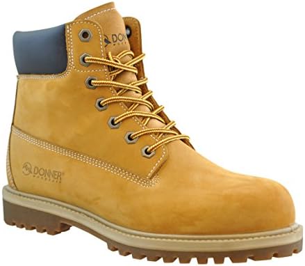 Donner Mountain Men's Nathan 6" Waterproof Work Boot,WHEAT,12