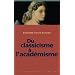 Du classicisme � l'acad�misme