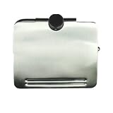 Pegasus BD530201BN Halo Collection Euro Toilet Paper Holder, Brushed Nickel