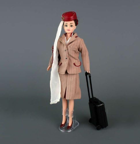 Flight Attendant Dolls DA58993 Emirates Cabin Crew Doll Brunette