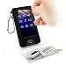Tuff-Luv Slim&Lite silicone skin case cover & Contoured Screen protection pack for Sony Walkman Series X (NWZ-X1050 / NWZ-X1060) - (Black)