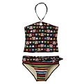 TG 2pc Tankini Black