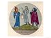 All Products : Three Travellers Suitably Dressed to Withstand the Rigours of the Journey Stretched Canvas Poster Print