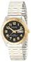 Pulsar Men's Expansion-Band Black Dial Two-Tone Watch #PXN148