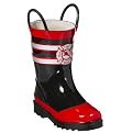 Kids' Upton Fireman Rain Boots - Red/ Black