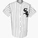 Javier Vazquez #33 White Sox Adult Home Jersey