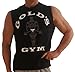 G191 Golds Gym Sleeveless Shirt TO logo