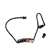 Zeadio® KD-A301 Black Replacement Coil Audio Tube for Two-Way Radio Audio Kits Headset