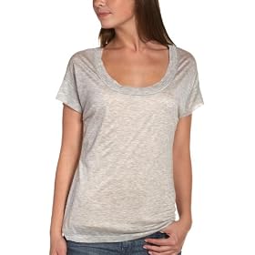Buy 7 For All Mankind Ladies Boyfriend Tee in Heather Grey by 7 For All Mankind