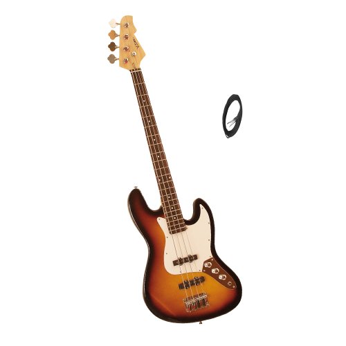 MSA JBSASB E Bass/Korpus Buche/offene Einzelmechanik vercromt/24 Neusilberb&uuml;nde/Griffbrett Palisander sunburst