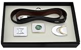 Land Rover 6 in 1 Reversible Leather Belt